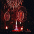 Animated icon shows a red wine glass with splashing liquid against dark background, transitioning to green text reading 'OriginalIcons.com' on solid green backdrop.