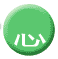 Green circular icon with white Chinese characters; top-left shows '心' with partial strokes, top-right shows '中', bottom-left shows '忠' with partial strokes.