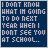 Pixelated text on a dark blue background reads 'I DON'T KNOW WHAT I'M GOING TO DO NEXT YEAR WHEN I DON'T SEE YOU AT SCHOOL.'