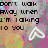 Pixelated text fragments and white heart symbols on a blurred, multicolored background with pink, yellow, and gray tones.