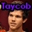 Four pixelated celebrity headshots arranged in a with overlaid text labels in distinct colors