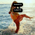 Animated icon shows a woman on a beach with text "Best friends On Super Clubs" on the right side.