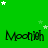 Green background with repeated text and scattered stars, no visible animation changes.