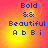 Four identical display blue pixelated text on a gradient background shifting from pink to yellow, with no visible animation changes