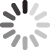 Circular arrangement of twelve gray and black rectangular bars radiating from a central point on a light gray background.