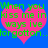 Two identical pink hearts on a blue background with green text reading 'When you kiss me in ways ive forgotten..forgotten..'