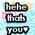 Pixelated text in black and white with colorful background elements including hearts, stars, and stylized letters.