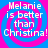 Four identical display text over a blue and pink spiral background with no visible animation changes