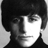 A 3x3 contact sheet of animated frames showing a black-and-white portrait of John Lennon with