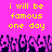 Yellow pixelated text on bright pink background reads "i will be famous one day" twice, with purple and black crowd silhouettes below.