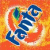 Fanta logo on orange background with swirling motion, next to a Fanta can image and text reading 'dont you' in black and 'Wanta?' in orange.