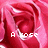 A pixelated red rose with white text reading 'A Rose Smells As Good As You Do.' on a gray background.