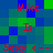 Pixelated red text on a blue-green background reads "Mike Is Sexy <---" in multiple repeating sections