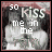 A 4-frame animated contact sheet showing a couple kissing with changing text overlays, each frame in grayscale with red border accents.