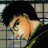 A 48x48 pixel buddy icon featuring a cartoon character with black hair and green clothing on the left, next to stylized text reading "Anime IM" and "com" on a black background.