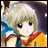 Pixelated anime-style character with light hair and yellow-orange clothing on left, next to black background with white text "Anime IM" above stylized "COM" logo on right.