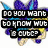 A pixelated collage of six distinct sections featuring text overlays and images including a blue and purple starburst, a white cat, and a colorful object with 'Add...' text.