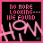 Pixelated pink text and waveform on black background with small gray stars, animated across six showing progressive blurring of the lower section