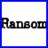 nine white squares with blue borders displays text in various colors; one square is gray. Text includes Ransom, Harper, Morgan, Graham, Langan, Tryatie, and Finn