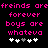 Pixelated pink text on black background with two of heart symbols, one showing a gray heart among white hearts