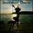 Silhouette of a figure with outstretched arms against a gradient sky and water background, rendered in low-resolution pixel art style.