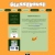 Static pixelated image of a webpage with orange background, dark green panels, and light green content area showing text blocks and a small pixelated object.