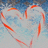 A heart-shaped icon with a light blue and white gradient background, outlined in red-orange pixels.
