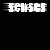 A 2x2 contact sheet of a pixelated animated icon featuring text and a character with fiery background across three sampled frames.