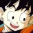 A pixelated anime-style character with spiky black hair and an orange outfit appears on the left side of a contact sheet, while the right side displays stylized text "Anime IM" above smaller text "COM" against a black background.