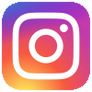 Square-shaped icon with rounded corners featuring a gradient background transitioning from blue at top-left to purple, pink, orange, and yellow at bottom-right.