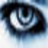 Pixelated static image with blurred blue and white tones, no distinct subjects or text visible.