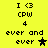 Yellow background with black text and star symbols; two star variations alternate between frames.