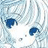 A 48x48 pixel buddy icon split into two frames showing a character's face on the left and text on the right, with visible animation frame differences.