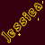 Animated contact sheet showing multiple frames of a Jessica Simpson-themed buddy icon with yellow text and partial portrait images on dark backgrounds.