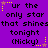 Purple background with repeated text and star symbols in yellow, brown, and white pixelated style.