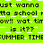 Animated green background with repeating white checkered pattern and scrolling black text reading 'just wanna ust wanna ust wanna ust wanna tta school rta school rta school rta school now! wat timow!! wat timow!! wat timow!! wat tim is it?? is it?? is it?? is it?? SUMMER TIMEUMMER TIMEUMMER TIMEUMMER', with visible text scrolling vertically.