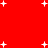 Red background with scattered white plus signs of varying sizes, some appearing as small dots.
