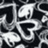 Black-and-white pixelated icon with abstract white shapes on dark background, right side displays 'Lena' text above '3' in pixel font.