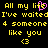Yellow pixelated text on black background with pink heart replacing 'o' in 'life', repeated twice, and yellow '<3' symbols below.