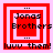 Four red and white square frames with "Jonas Brothers" text above "luvv them!" text, each frame containing a different nested square pattern.