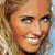 six distinct images featuring celebrities and text, with one red displaying 'zajcki-psi' in black pixelated font