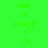 Green background with black rectangular sections displaying text and symbols in green pixelated font.