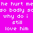 Pixelated text in white on four colored quadrants: magenta, purple, cyan, and light blue.