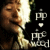 Pixelated image of a person with closed eyes holding a microphone, next to stylized text and heart symbols on black background.