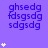 Purple background with repeated blue text blocks and white star icons in varying quantities across positions.