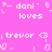 Pixelated pink background with repeated white text and symbols in a
