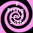 Four identical pink and black spiral patterns arranged in a , each containing white text reading "I Effing Love Josh!"