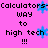 Pixelated text and blue star shapes on a pink background, with repeated phrases and exclamation marks.