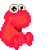 Two pixelated cartoon characters, one red and one green, sit side-by-side with text "NERDS" in alternating red-green letters below them.