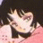 Pixelated static image of a character with dark hair and light skin, partially visible against a pink background.